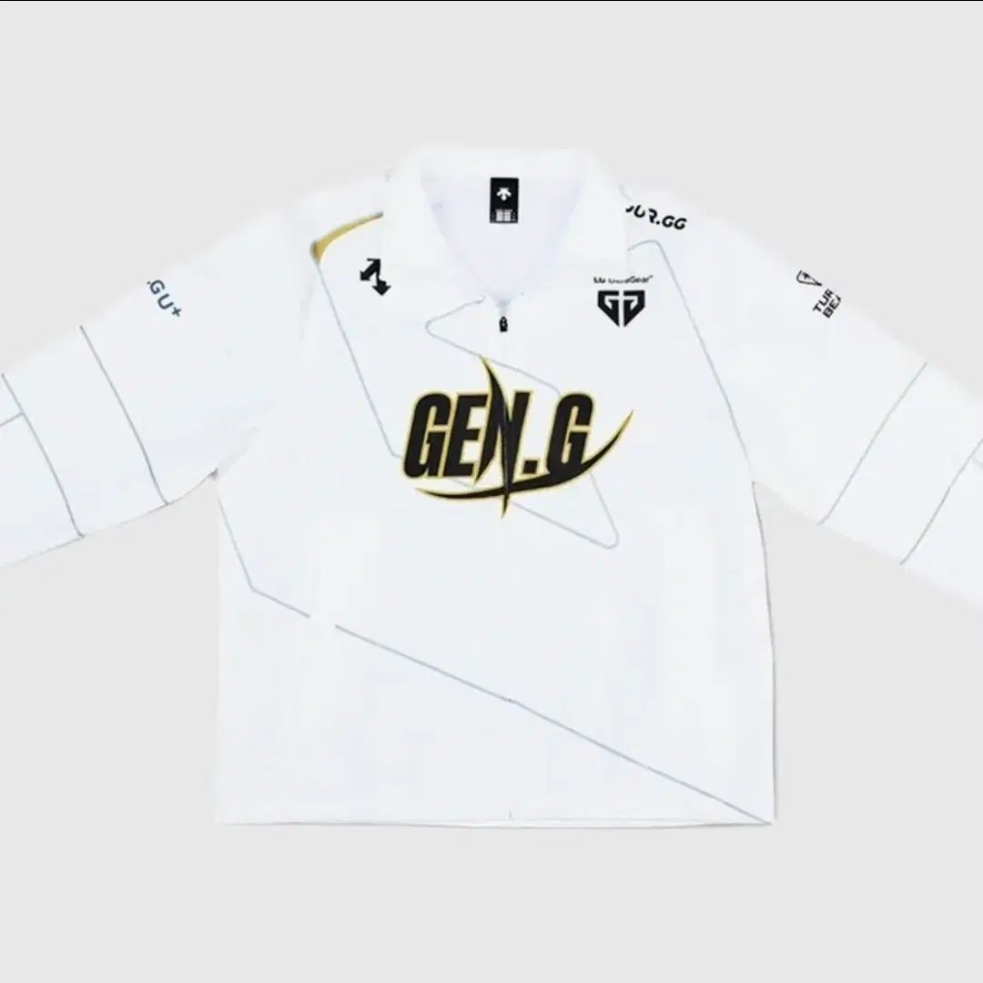 DESCENTE GEN.G ウィンドブレーカー ジャケット 白 (110)