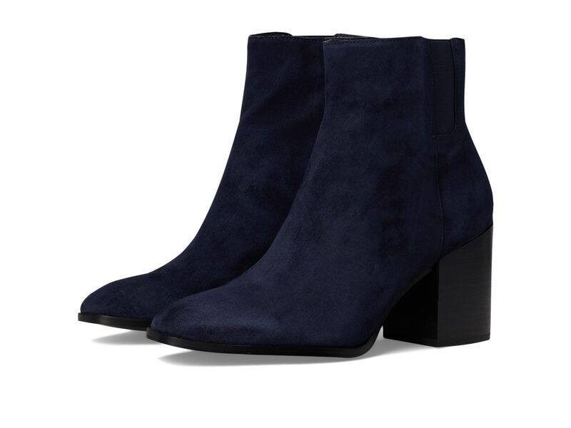 バイオニック レディース シューズ ヒール ブーツ VIONIC Vynn Zip Short Boots Navy Blazer Suede ネイビー