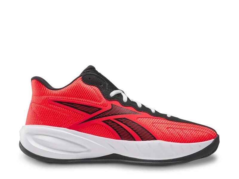 リーボック メンズ シューズ スニーカー Reebok Press Retro Basketball Shoe Red レッド