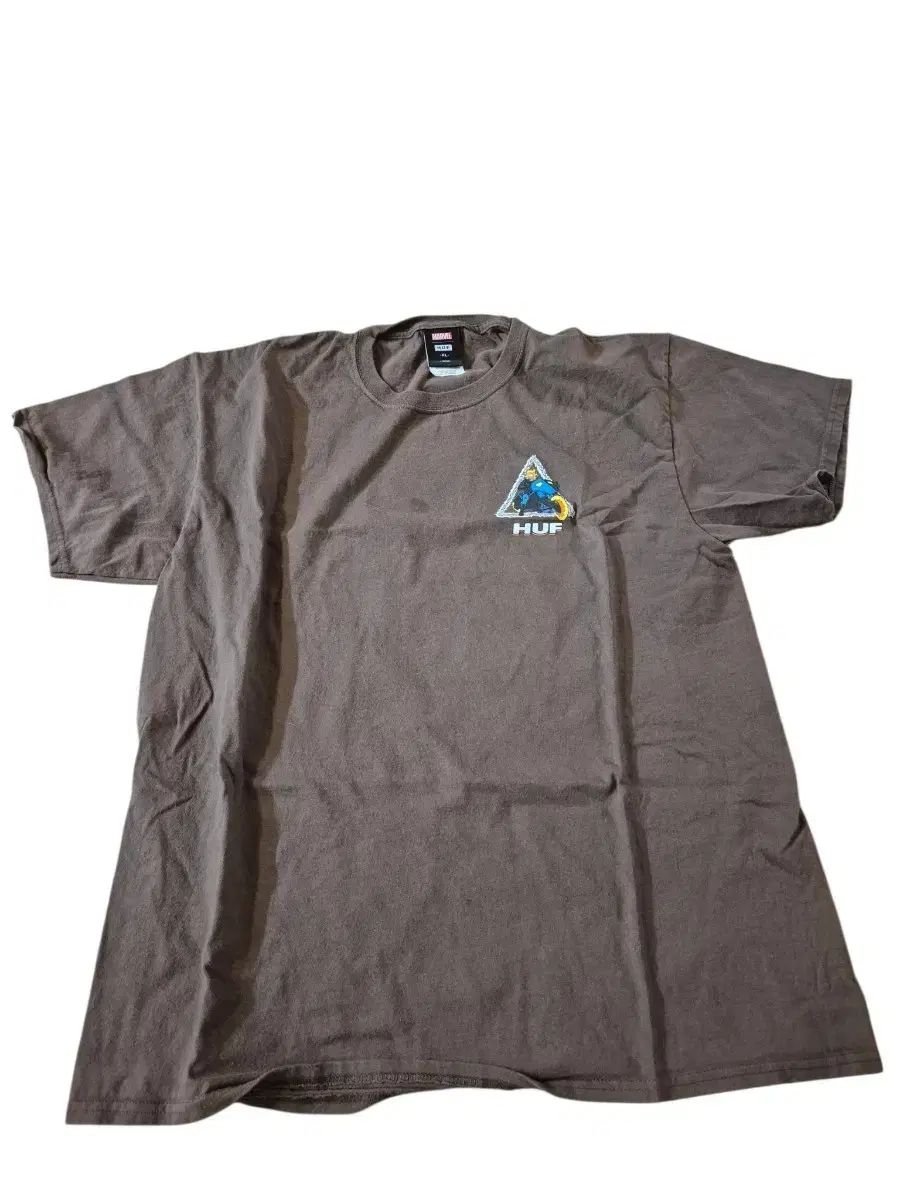 HUF MARVEL(マーベル) X-MEN(エックスメン) 半袖 Tシャツ ブラウン