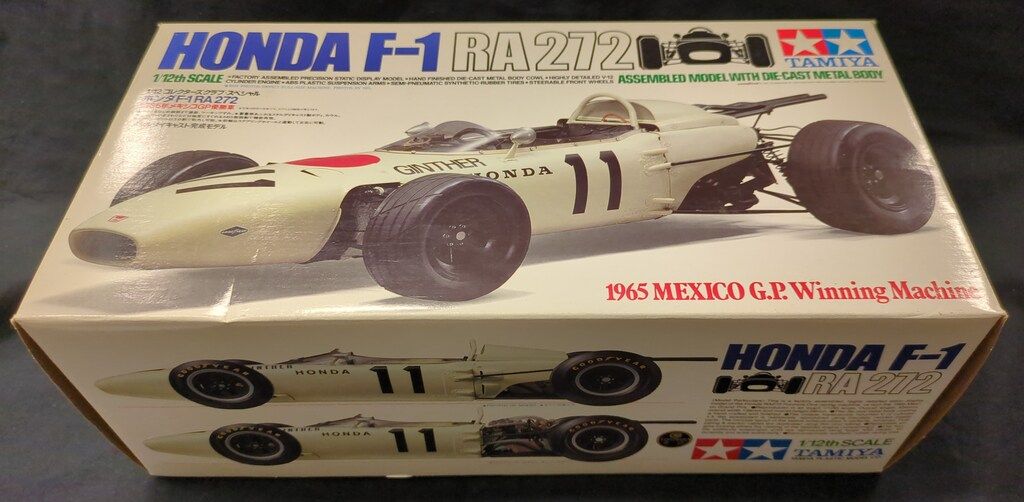 タミヤ 1/12 コレクターズクラブスペシャル ホンダF-1 RA 272 1965年メキシコGP優勝車 23201