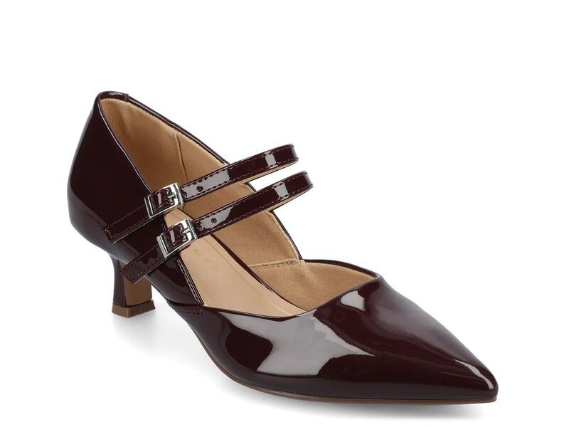 ジャーニー レディース シューズ パンプス Journee Carnation Pump Oxblood Red レッド