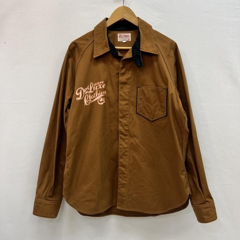 デラックスウエア 40's DUCKSBUCK SPECIAL ダックキャンバス ワークシャツ USM メンズ - ISItems【USED】【古着】【中古】50159746