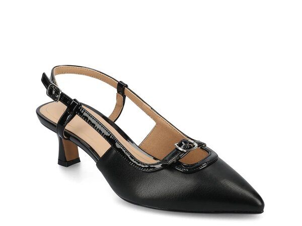 ジャーニー レディース シューズ パンプス Journee Padma Pump Black ブラック