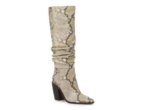 ヴィンスカムート レディース シューズ ブーツ・レインブーツ Vince Camuto Aprine Boot Light TaupeGrey Snake Print グレー