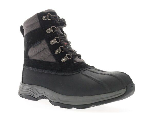 プロペット メンズ シューズ ブーツ・レインブーツ Propet Cortland Boot BlackGrey ブラック