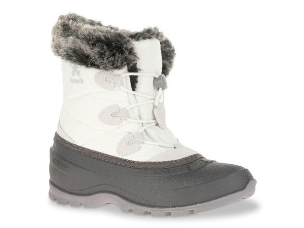 カミック レディース シューズ ブーツ・レインブーツ Kamik Momentum L2 Snow Bootie White ホワイト