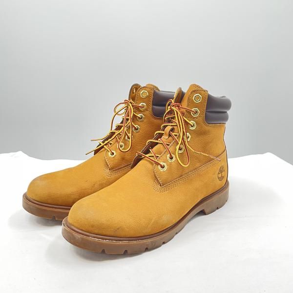 【中古】Timberland 6インチ ウォーター レジスタント ブーツ 25.5cm TB1A27TP231 キャメル ティンバーランド[17]