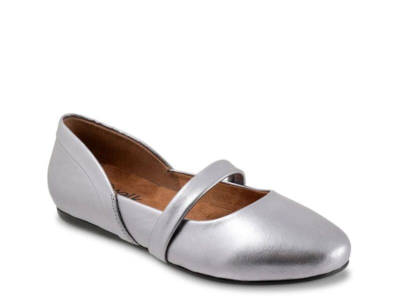 ソフトウォーク レディース シューズ パンプス Softwalk Samara Flat Pewter Metallic ピューター