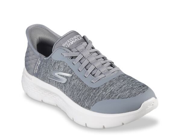 スケッチャーズ レディース シューズ スニーカー Skechers Hands Free Slipins Go Walk Flex Dacey SlipOn Sneaker Womens GreyWhite ホワイト