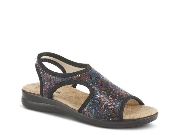 フレクサス レディース シューズ サンダル Flexus by Spring Step Nyaman Sandal Grey グレー