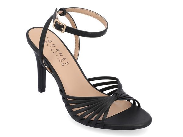 ジュルネ コレクション レディース シューズ サンダル Journee Collection Vanita Sandal Black ブラック