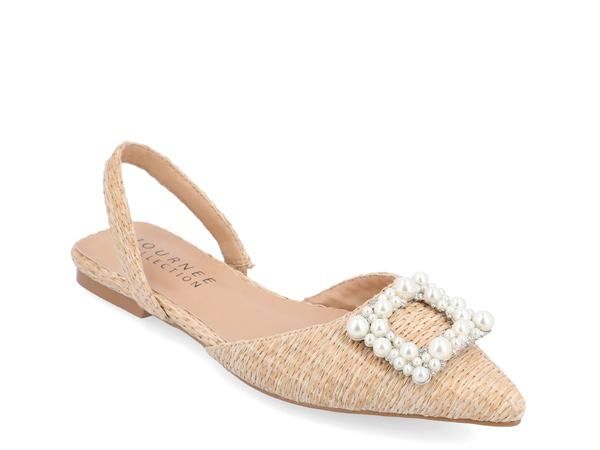 ジュルネ コレクション レディース シューズ パンプス Journee Collection Hannae Flat Taupe トープ