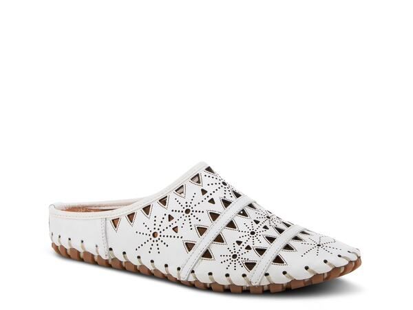 スプリングステップ レディース シューズ サンダル Spring Step Fusalide Mule White ホワイト