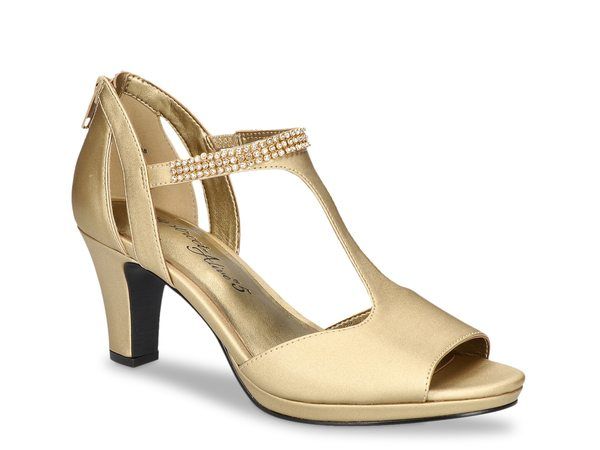 イージーストリート レディース シューズ サンダル Easy Street Flash 2 Sandal Gold Metallic ゴールド