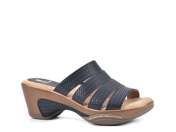 ホワイトマウンテン レディース シューズ サンダル プラットフォーム White Mountain Valora Platform Sandal Navy ネイビー