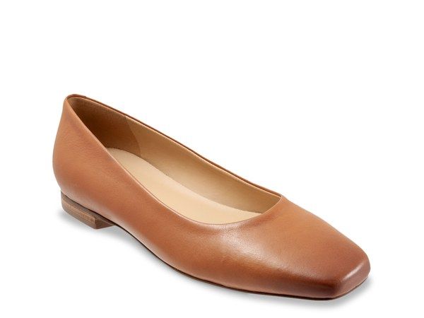 トロッターズ レディース シューズ パンプス Trotters Honor Flat Cognac