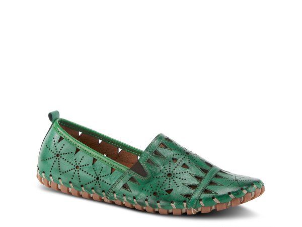 スプリングステップ レディース シューズ パンプス Spring Step Fusaro Flat Green グリーン