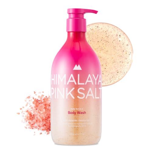 HIMALAYA PINKSALT デイリー スクラブ ボディソープ 600g 角質除去 死海塩 ヒマラヤピンクソルト 保湿 レチノール ヒアルロン酸 シャワージェル 韓国 ボディウォッシュ うるおい しっとり 弱酸性 低刺激e 4f41d88a