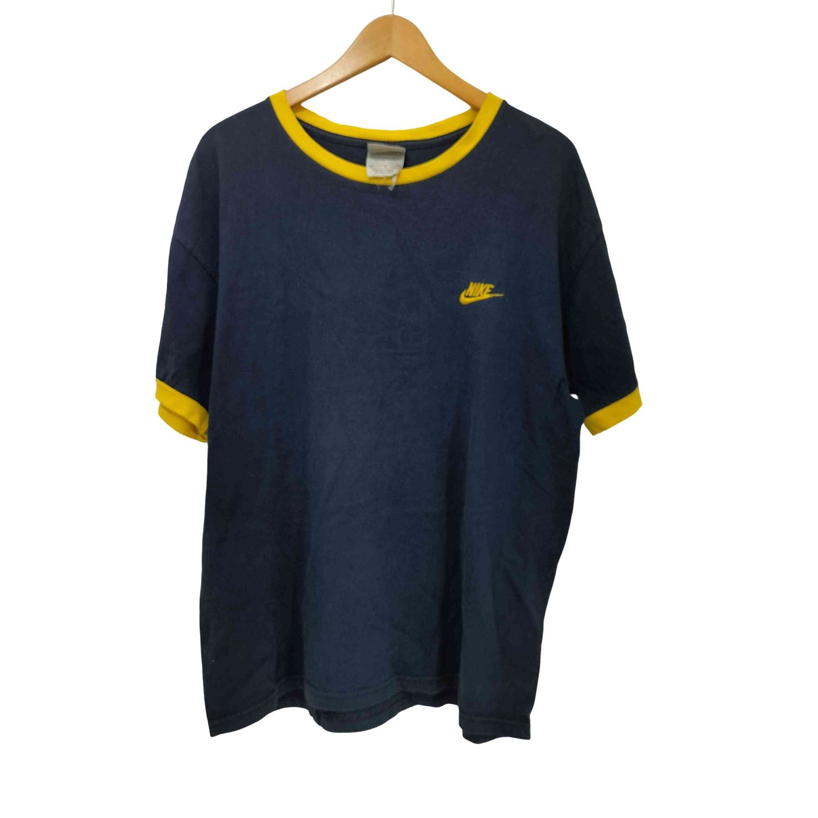 ナイキ NIKE 90-2000s 刺繍 リンガーTシャツ メンズ import：M