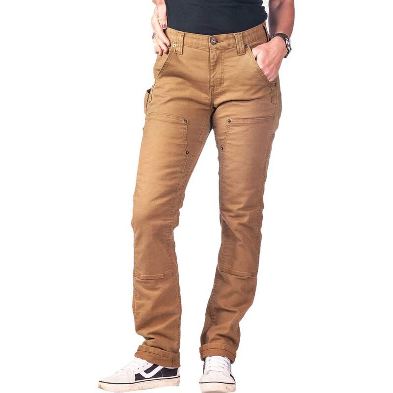 ダブテイル レディース ボトムス カジュアルパンツ Dovetail Workwear Maven X Pant Womensaddle Brown Canvas ブラウン