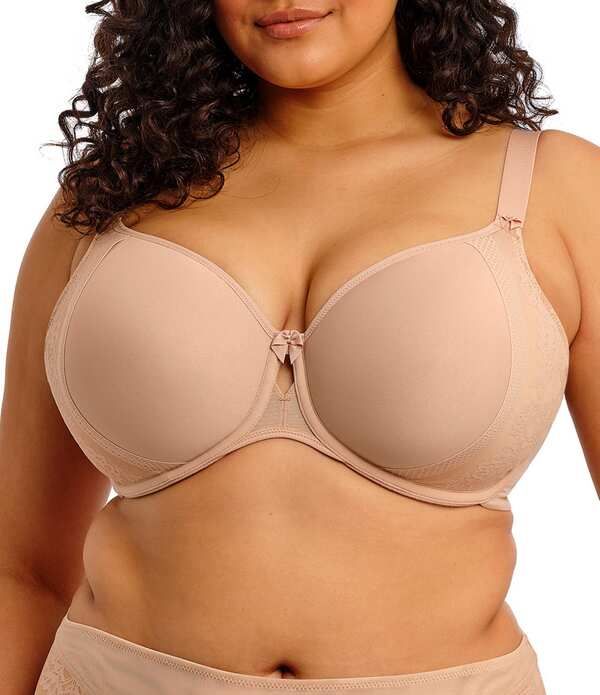 エロミ レディース アンダーウェア ブラジャー Tシャツ Elomi Nerina Molded Underwire Spacer TShirt Bra Sahara