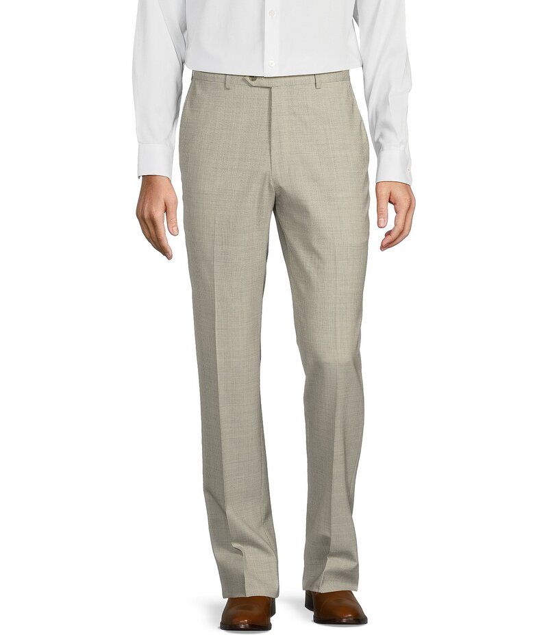 ハート シャフナー マルクス メンズ ボトムス カジュアルパンツ パンツ Hart Schaffner Marx Chicago Classic Fit Flat Front Fancy Dress Pants Beige ベージュ