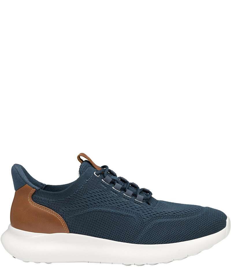 ジョンストンアンドマーフィー メンズ ボトムス カジュアルパンツ スニーカー ニット Johnston Murphy Mens Amherst Knit 20 Plain Toe Sneakers Navy ネイビー