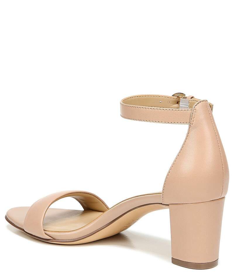 ナチュライザー レディース シューズ サンダル アンクル レザー Naturalizer Vera Leather Ankle Strap Dress Sandals Creme Brulee