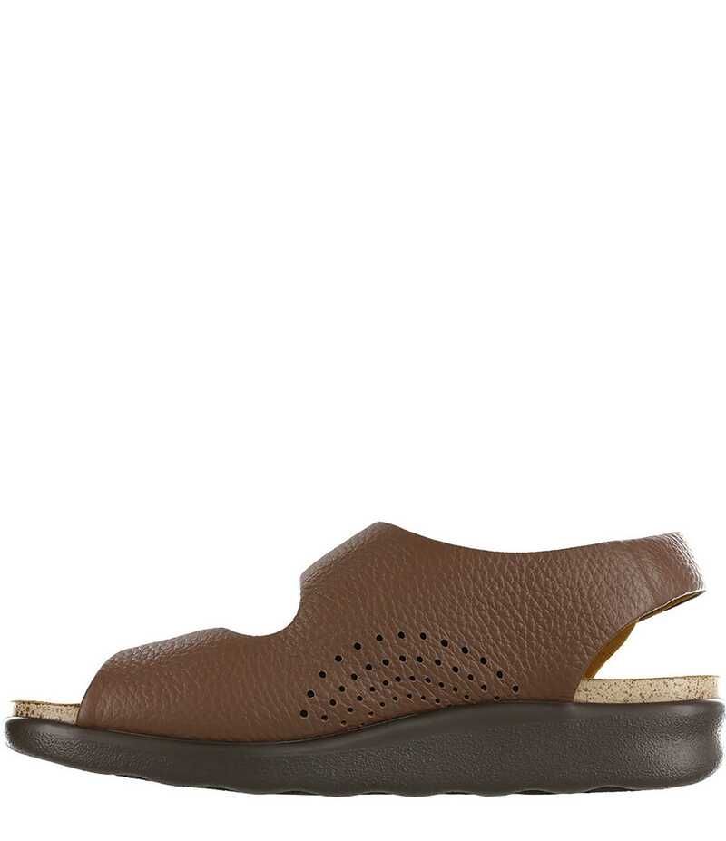 サス レディース シューズ サンダル レザー SAS Relaxed Leather Buckle Strap Dad Sandals Amber アンバー