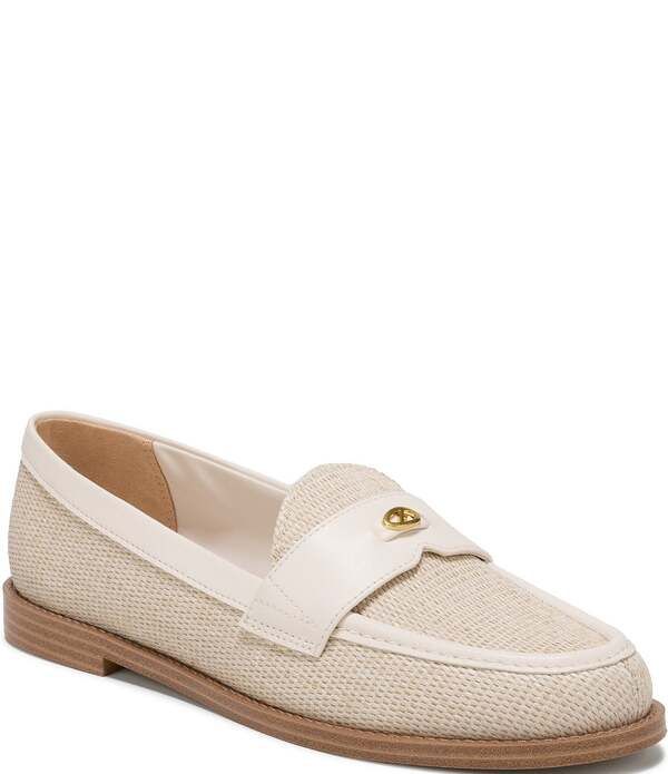 フランコサルト レディース シューズ パンプス ローファー Franco Sarto Stellan 2 Woven Loafers Beige ベージュ