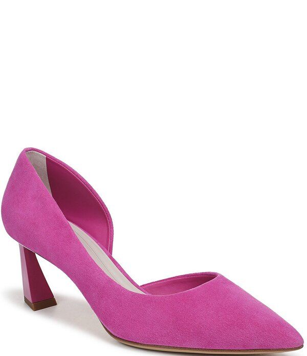 フランコサルト レディース シューズ ヒール スエード Sarto by Franco Sarto Tawny Suede dOrsay Pumps Pink ピンク