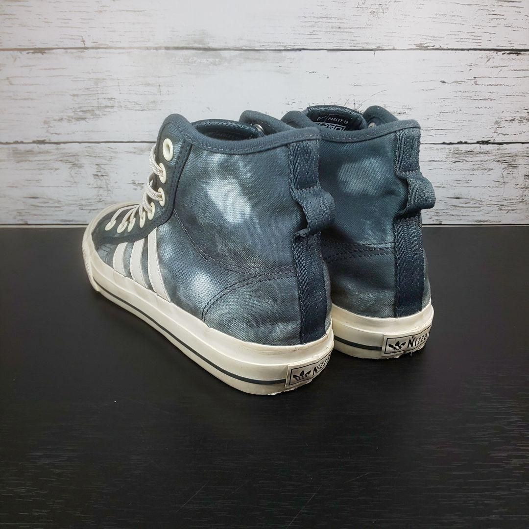 adidas NIZZA HI アディダス ニッツァ ハイ ブルーグレー グレー 