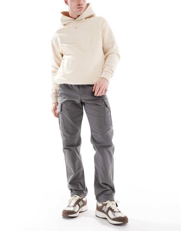 ジャック アンド ジョーンズ メンズ ボトムス カジュアルパンツ カーゴパンツ パンツ Jack Jones loose fit cargo pants in dark Castlerock グレー
