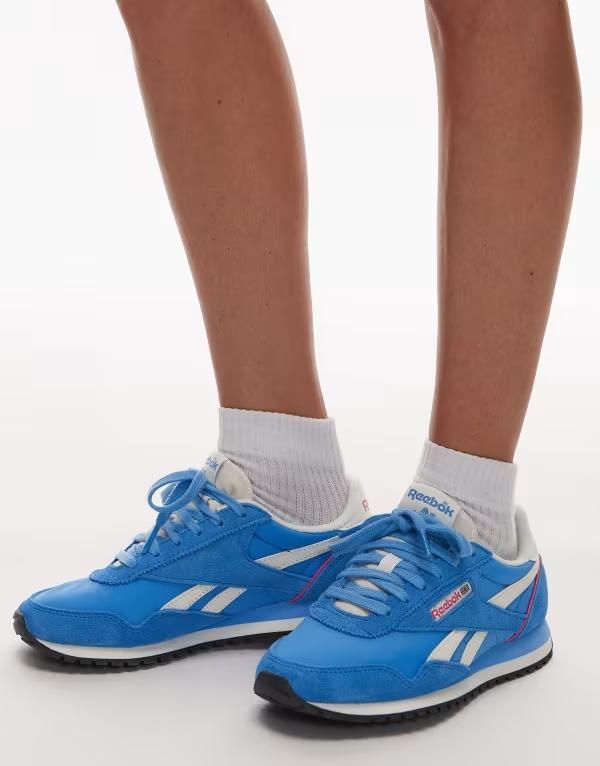 リーボック レディース シューズ スニーカー Reebok Classic AZ sneakers MID BLUE ブルー
