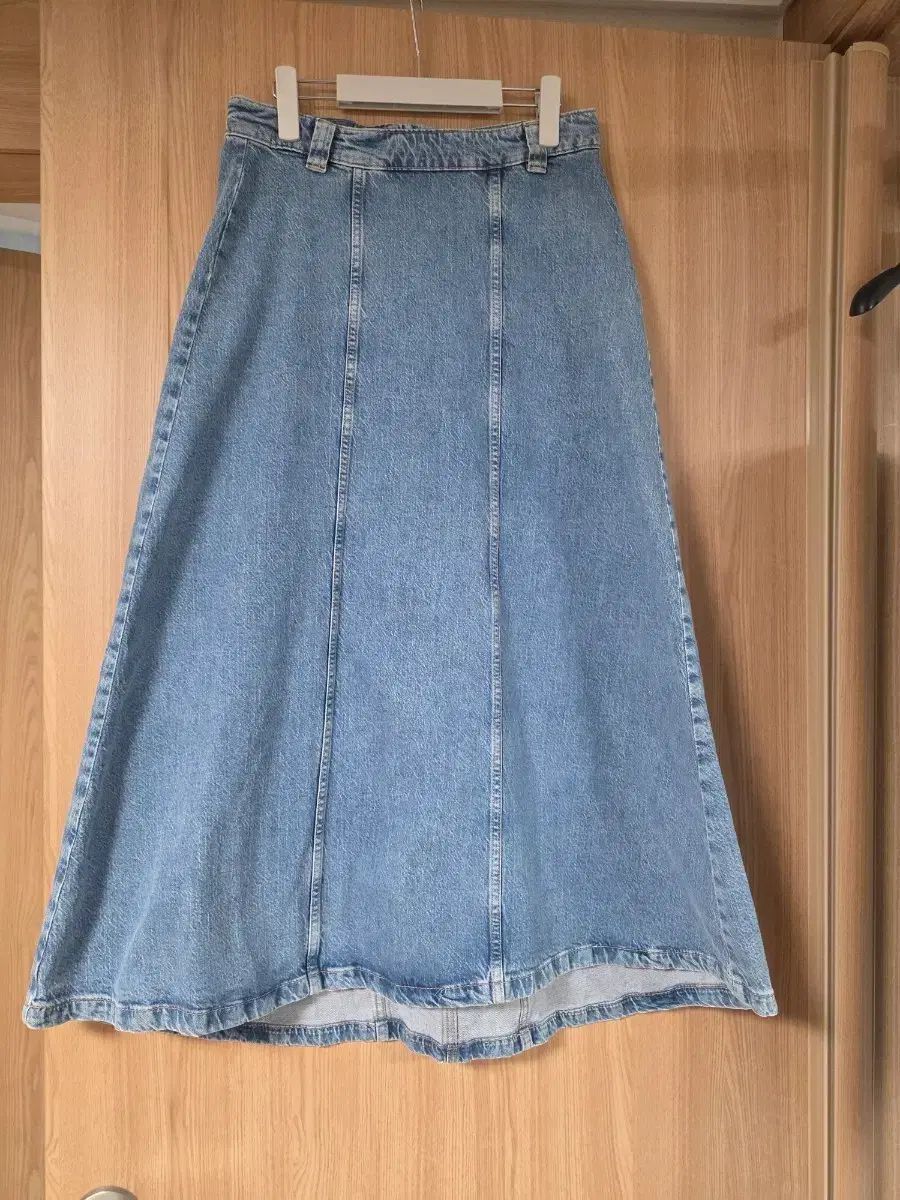 ZARA デニム ロング丈スカート M