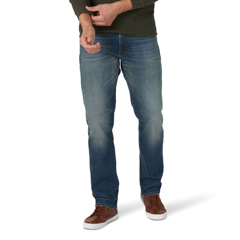 リー メンズ ボトムス デニムパンツ ジーンズ Mens Leextreme Motion MVP StraightLeg SlimFit Jeans Nelson