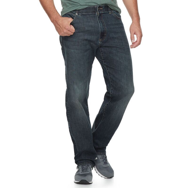 リー メンズ ボトムス デニムパンツ トール ジーンズ Big Talleextreme Motion Relaxed Straight Jeans Maverick