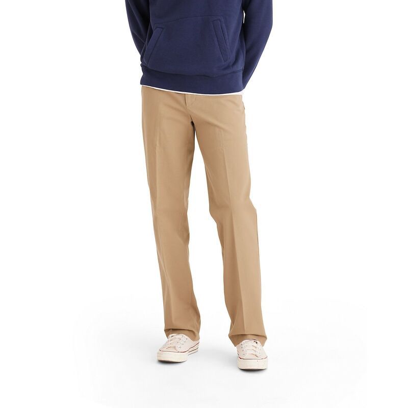 ドッカーズ メンズ ボトムス カジュアルパンツ Mens Dockers Workday ClassicFit Smart 360 FLEX Khaki Pants British Khaki カーキ