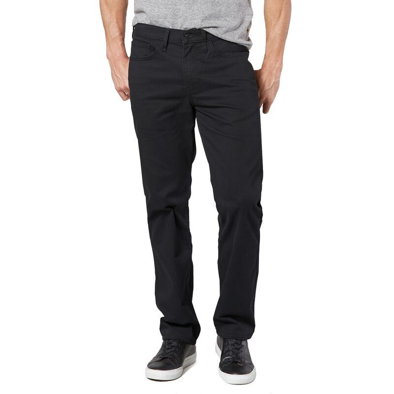 ドッカーズ メンズ ボトムス カジュアルパンツ Mens Dockers Jean Cut Khaki AllSeasons Tech StraightFit Pants Black ブラック