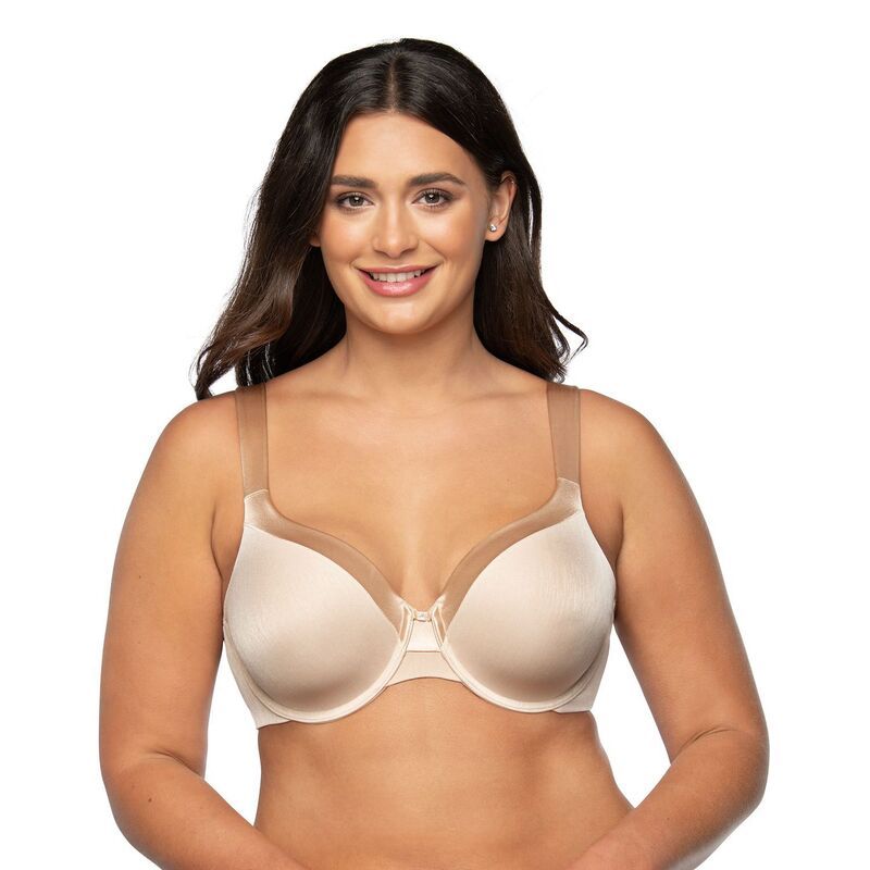 バニティフェア レディース アンダーウェア ブラジャー Vanity FairR Illumination FullFigure Bra 76338 Rose Beige ベージュ