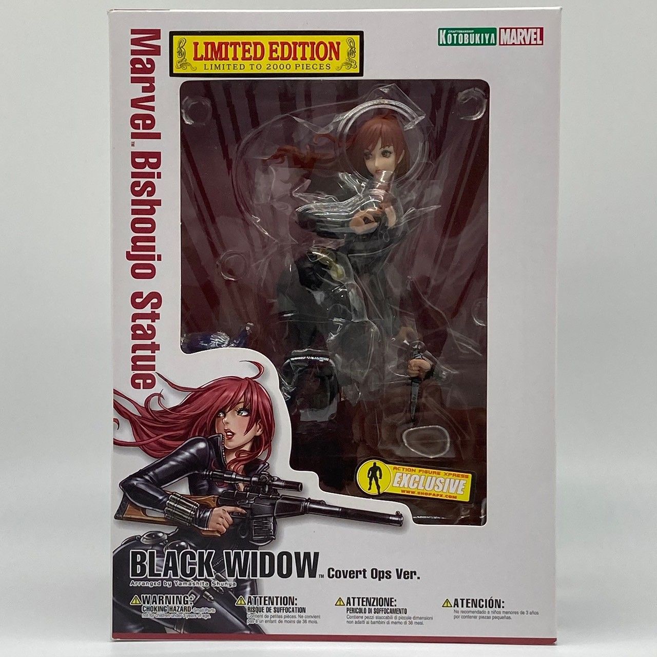 【未開封】MARVEL美少女 アベンジャーズ ブラックウィドウ カバートオプスVer. Limited Edition 1/7スケール フィギュア #nn