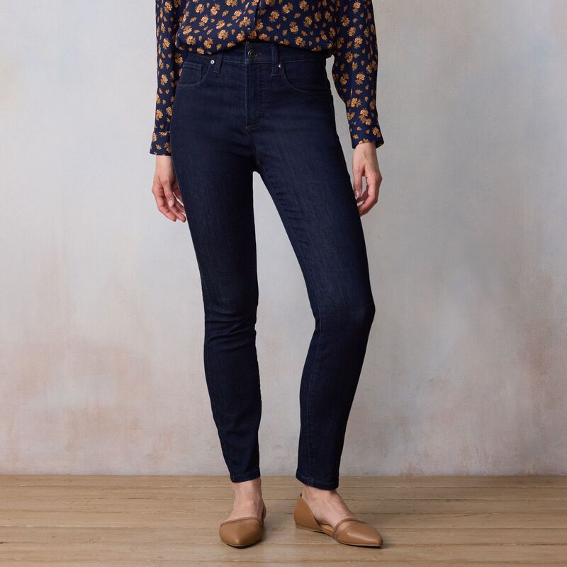 LC Lauren Conrad レディース ボトムス デニムパンツ ジーンズ Womens LC Lauren Conrad High Rise Skinny Jeans Dark Rinse