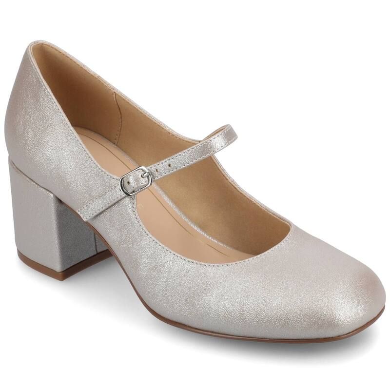 ジャーニー レディース シューズ パンプス ヒール Journee Tru Comfort Foam Okenna Womens Heels Champagne シャンパン
