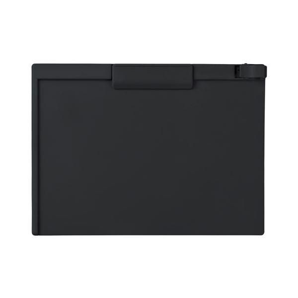 (まとめ) セキセイ クリップボード A4ヨコ SSS-3057P-60ブラック 1枚 〔×30セット〕