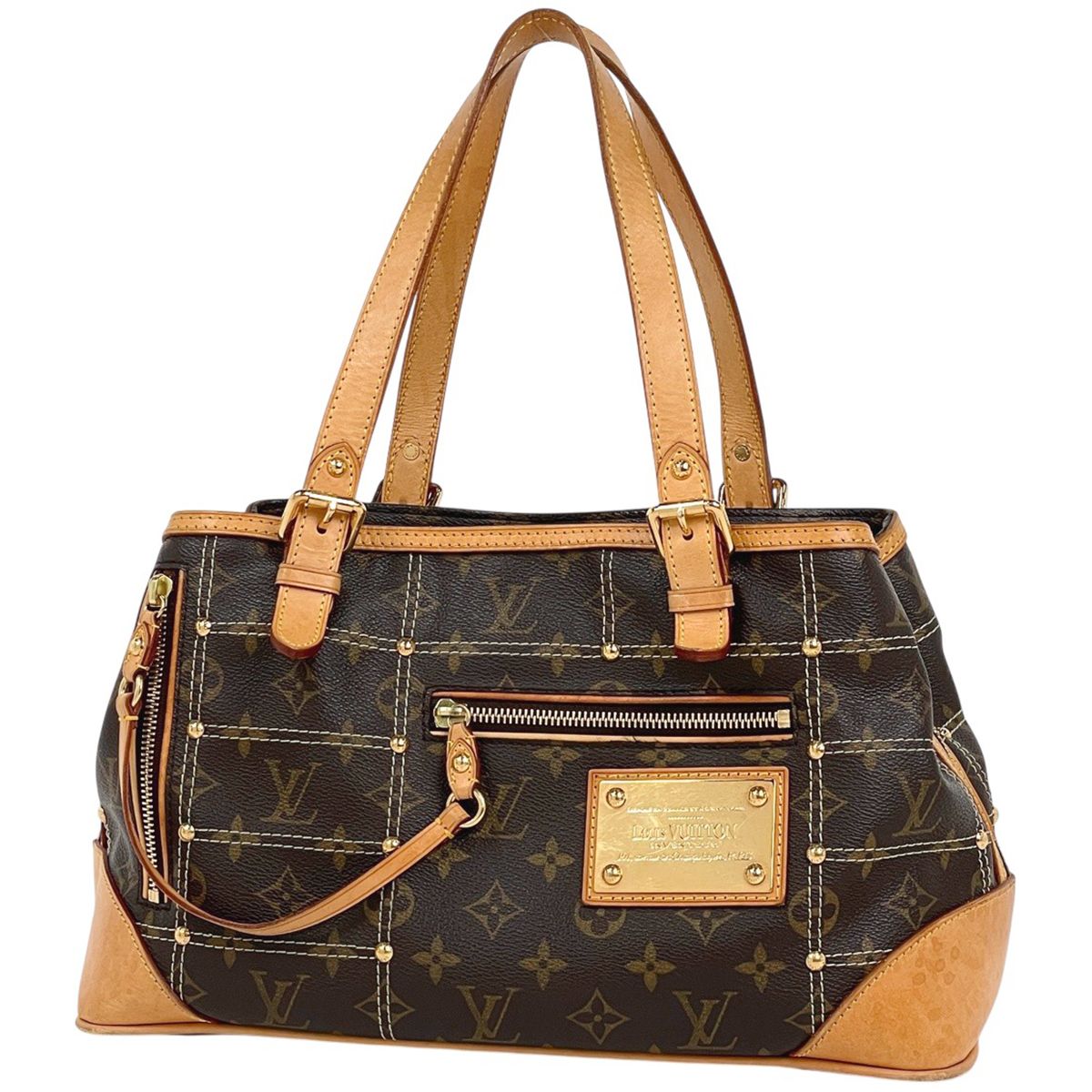 ルイ・ヴィトン Louis Vuitton リヴェット ショルダーバッグ ハンドバッグ ハンドバッグ モノグラム ブラウン M40140 レディース 【中古】