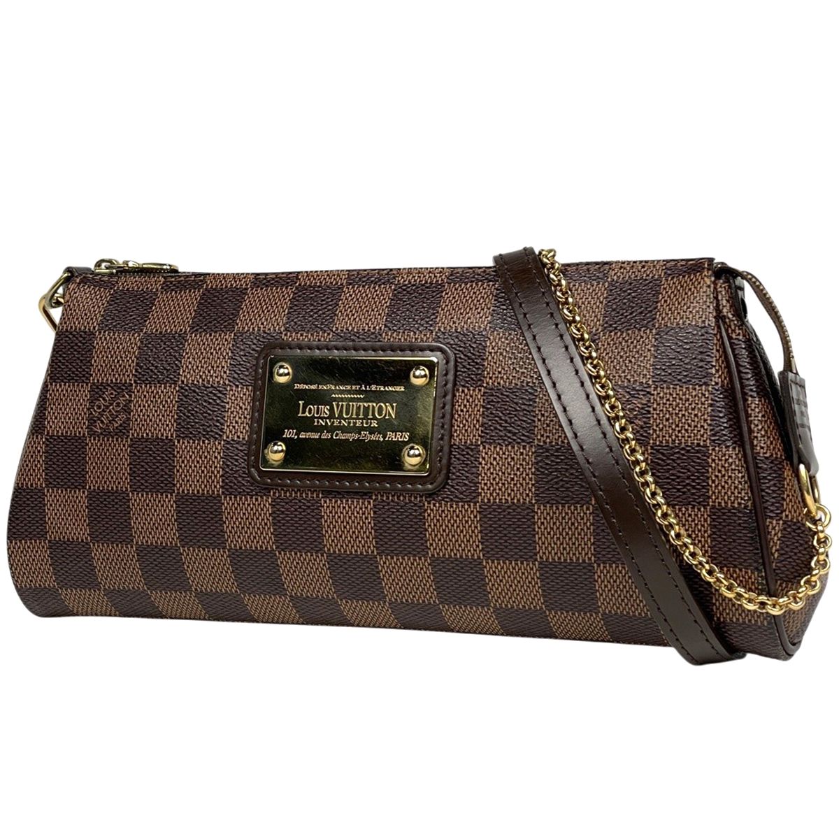 ルイ・ヴィトン Louis Vuitton エヴァ 2WAY ショルダーバッグ ショルダーバッグ ダミエ ブラウン N55213 レディース 【中古】