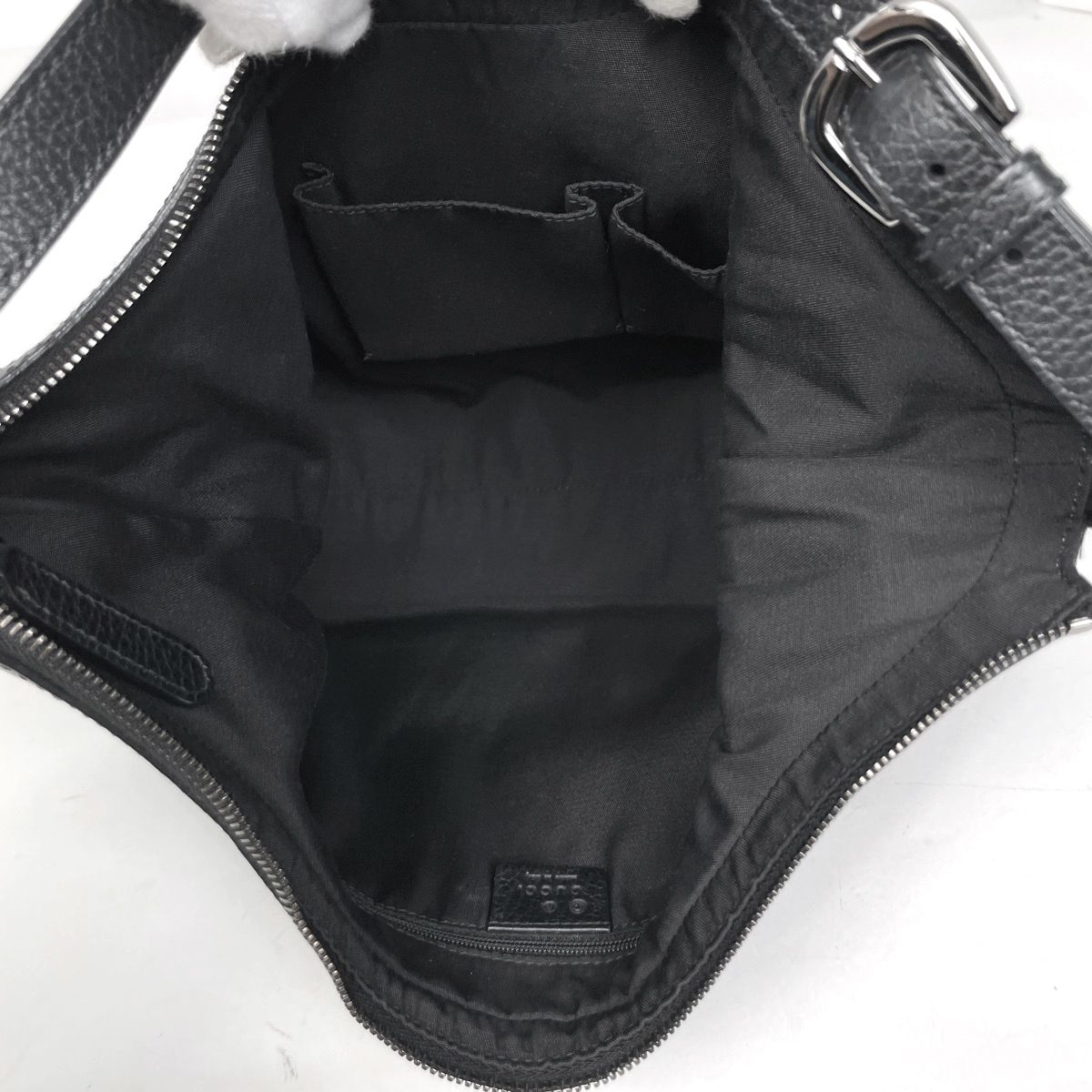 グッチ GUCCI GG柄 ショルダーバッグ ナイロン ブラック 339553 