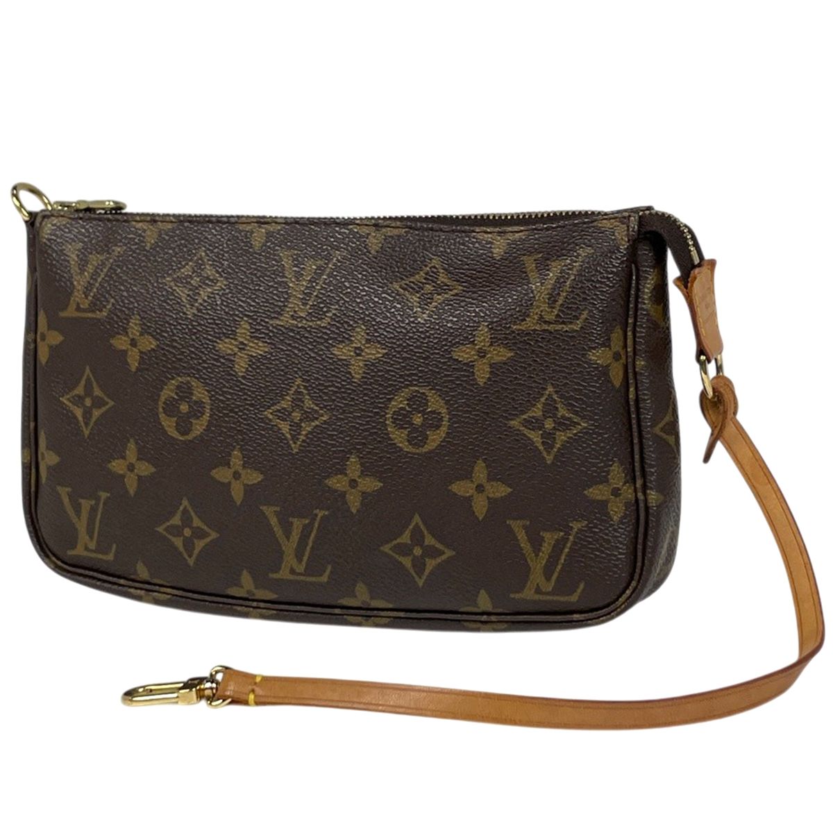 ルイ・ヴィトン Louis Vuitton ポシェット アクセソワール メイク コスメ アクセサリーポーチ モノグラム ブラウン M51980 レディース 【中古】