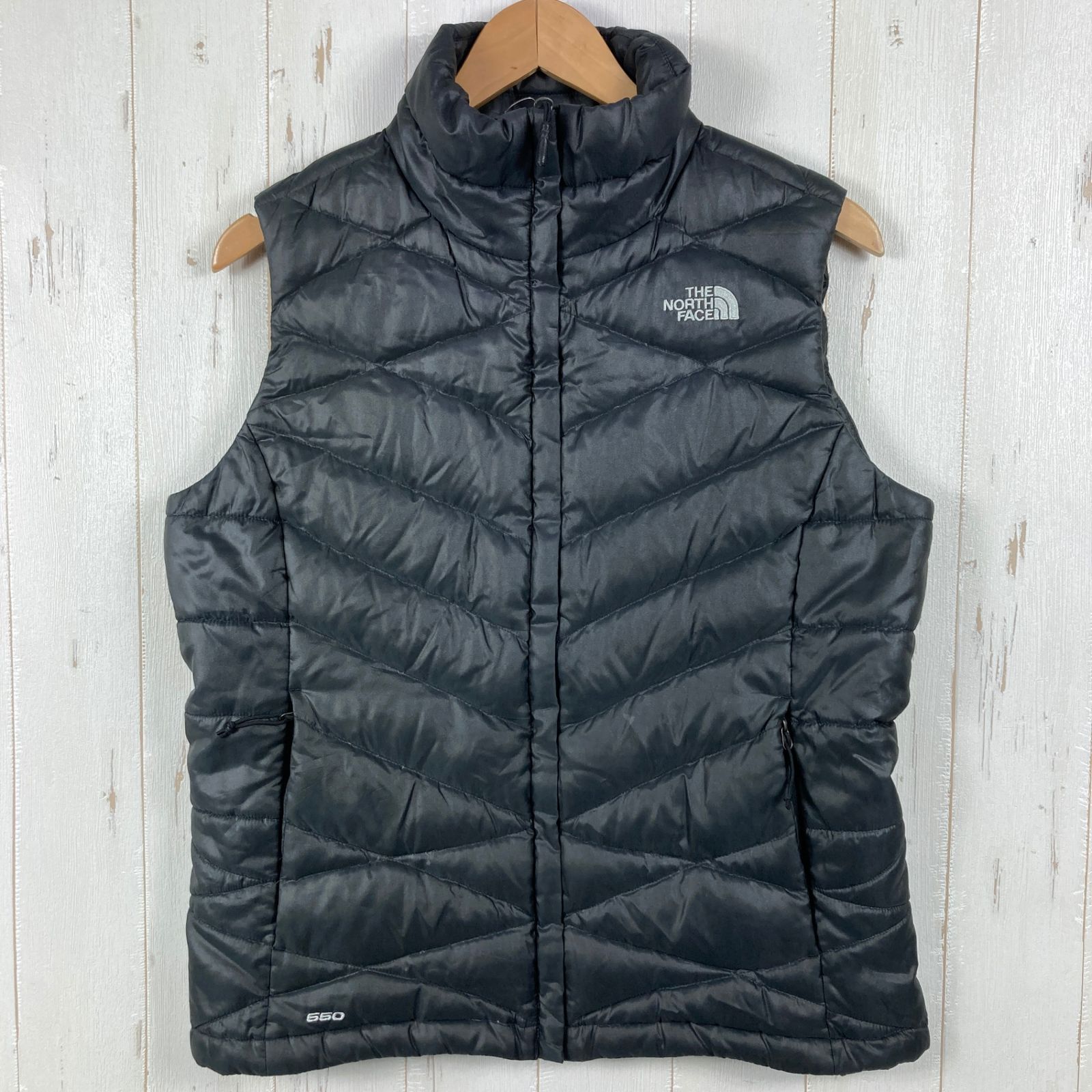 ?️Women's M ブラック系 The North Face ( ザ・ノースフェイス ) 550 フィルパワー ダウンベスト 550 FP Down Vest ダウン ウェア トップス ベスト ダウンインサレーション z00058355 ダ